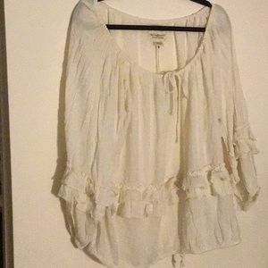 Ralph Lauren Denim & Supply cream blouse